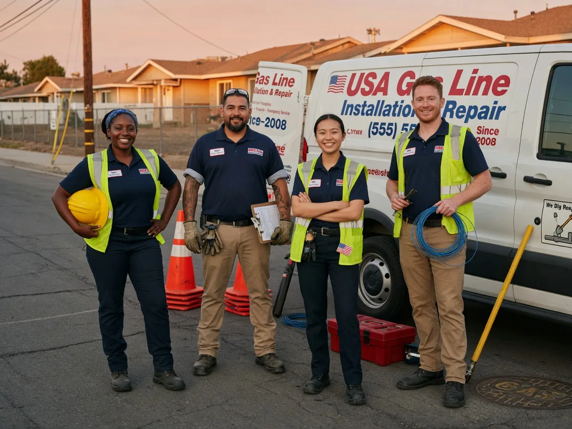 Gas Line Installation company in Parksley, VA